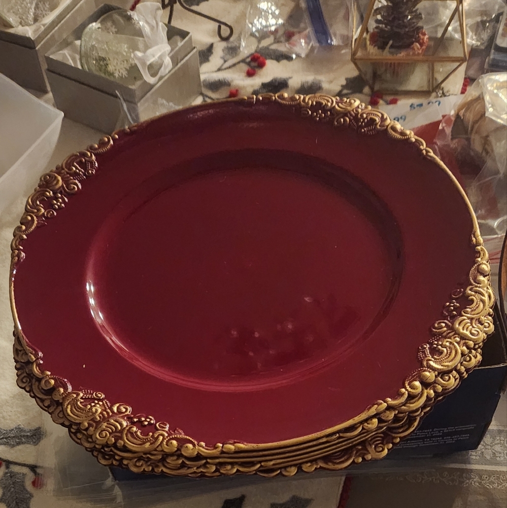 Burgundy chargers